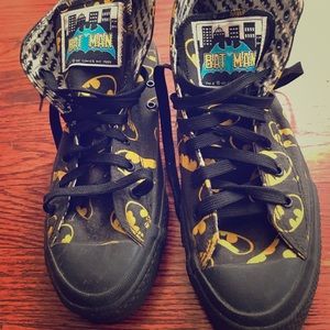 Batman Converse hi-tops